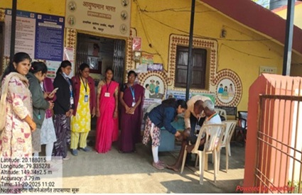कुष्ठरोग योजने अंतर्गत तपासण्या सुरु